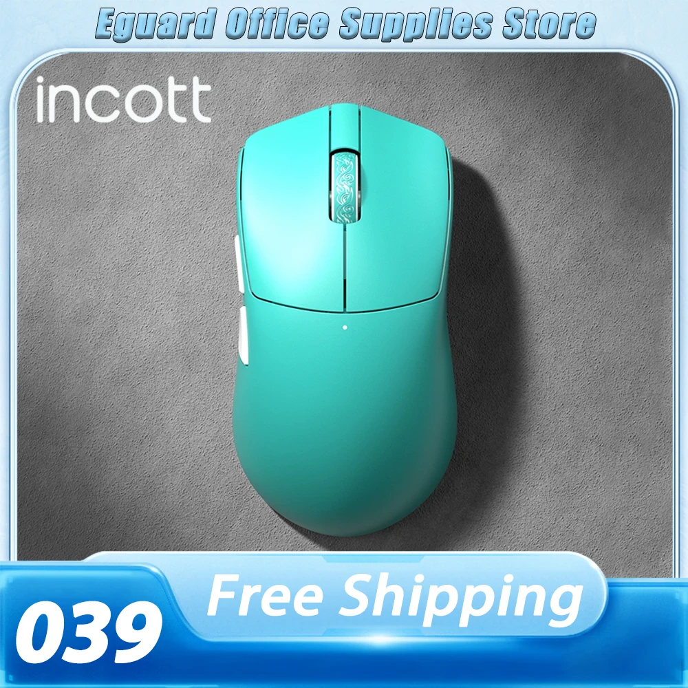 

Incott 039 Wireless Mouse Three Mode 8K Bluetooth 2.4G Gaming Mouse Light Weight Pc Gamer Accessories Gifts