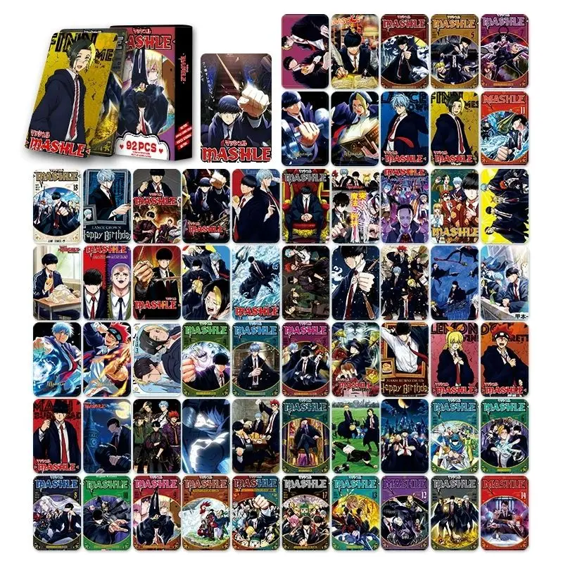 New Mashle: Magic and Muscles Lemon Irvine Lance Crown Freya HD Double Sided Postcard Anime Cartoon Collectible Greeting Card view 3