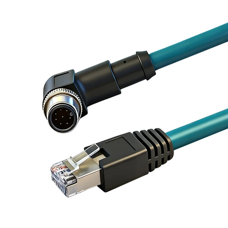 Fast Speed 8Pin to RJ45 Connector Cable for Industrial 8Pin Encoding 83CF