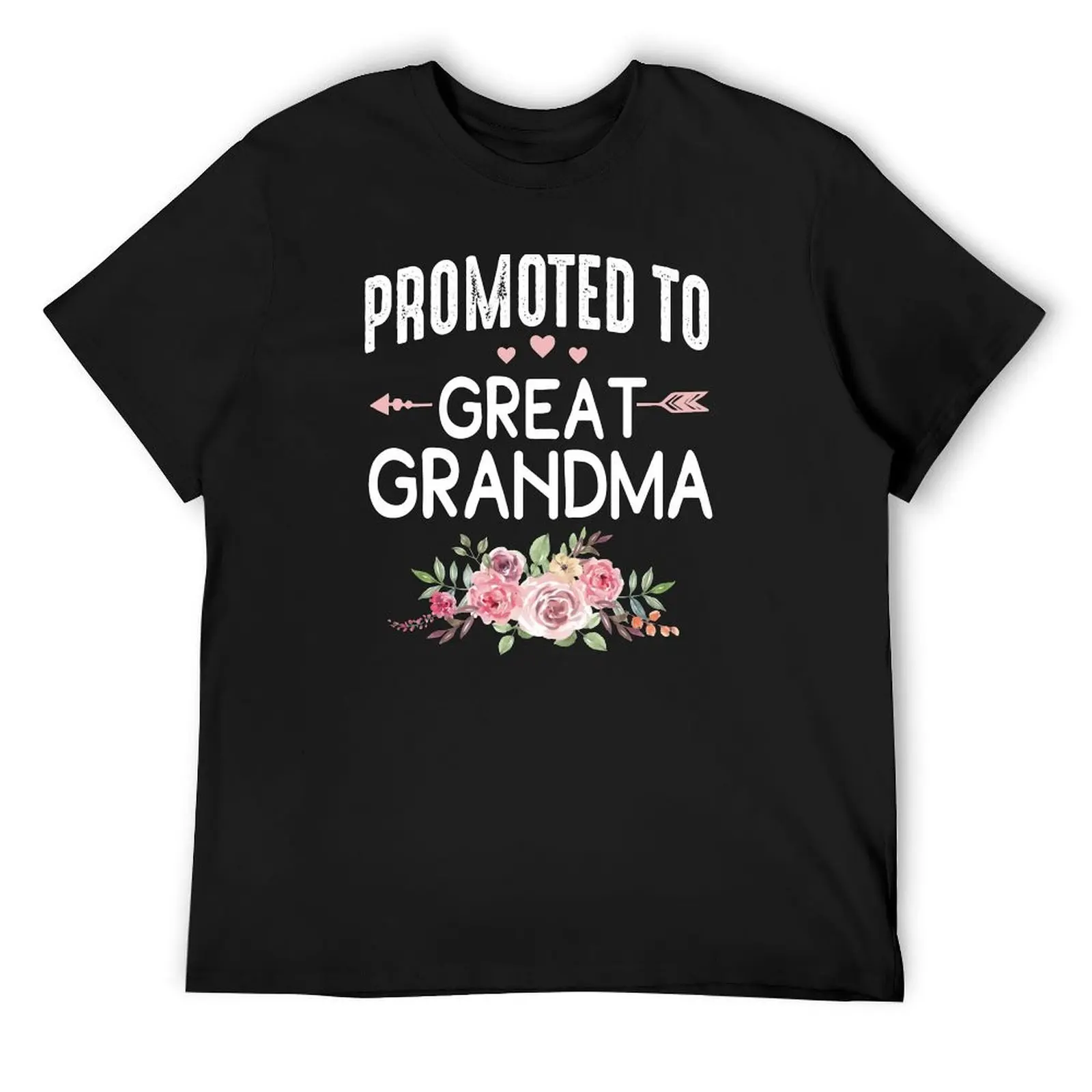 

Cute Promoted to Great Grandma Granny Grandmother T-Shirt summer top essential t shirt graphic shirts mens t shirts