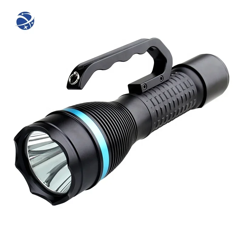 

Outdoor Multifunctional Hunting Light Rechargeable Torch Led Flashlight Spotlight With Handle