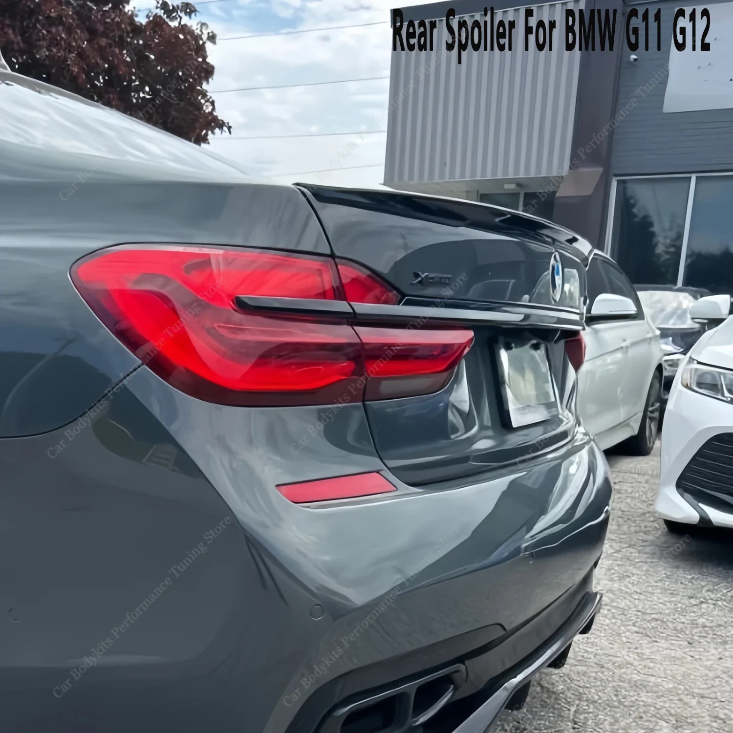 Задний спойлер в стиле OEM для BMW G11 G12 7 серии 730i 730d 740i 740d 750i 760i Li Ld, заднее крыло багажника 2016-2022 Задний спойлер в стиле OEM для BMW G11 G12 7 серии 730i 730d 740i 740d 750i 760i Li Ld, заднее крыло багажника 2016-2022