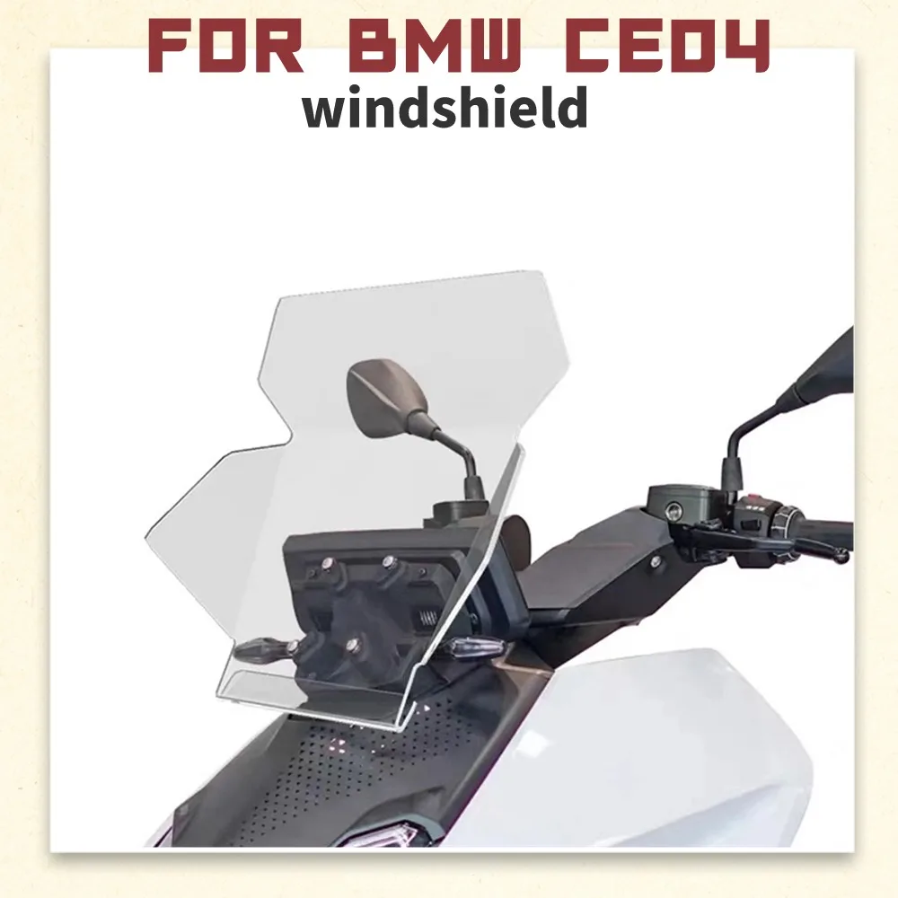 

For BMW CE 04 CE04 Modified windshield Heightened windshield Scooter Windscreen Wind Deflectors Widen and enlarge CE04