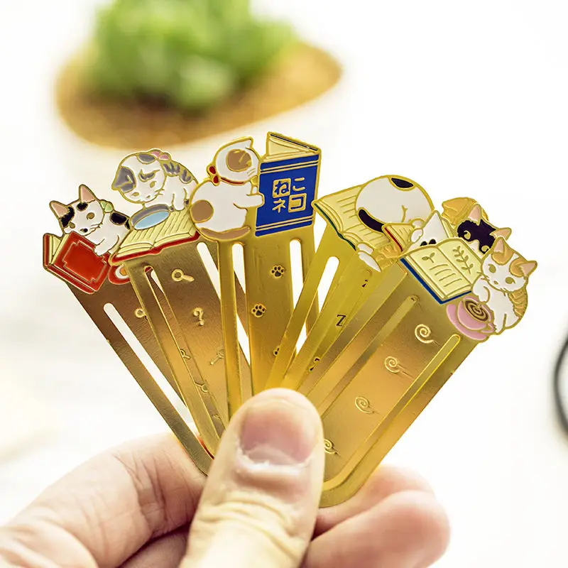 4 шт., закладки для книг