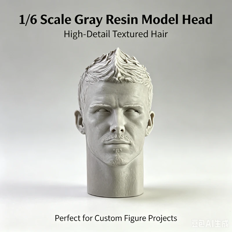 

Model Replacement Parts, Suitable for 12-inch Character Statues, Gray Resin, Unpainted 1/6