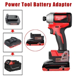 MBB18MWL Adapter Converter Connector for Metabo 18V LiHD Li-ion Battery For Milwaukee M18 Lithium Battery Tool