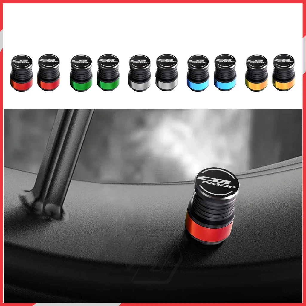 

for Honda CB500F CB500F CNC Aluminum Alloy Motorcycle Accessories Wheel Tire Dustproof Valve Cap Cover