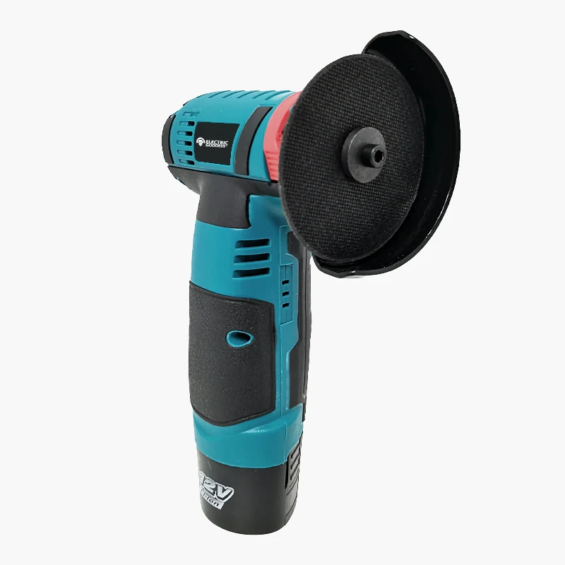 Cordless Mini Angle Grinder with 12V Lithium Battery Rechargeable Grinding Tool for Cutting Polishing Diamond Electric Tools