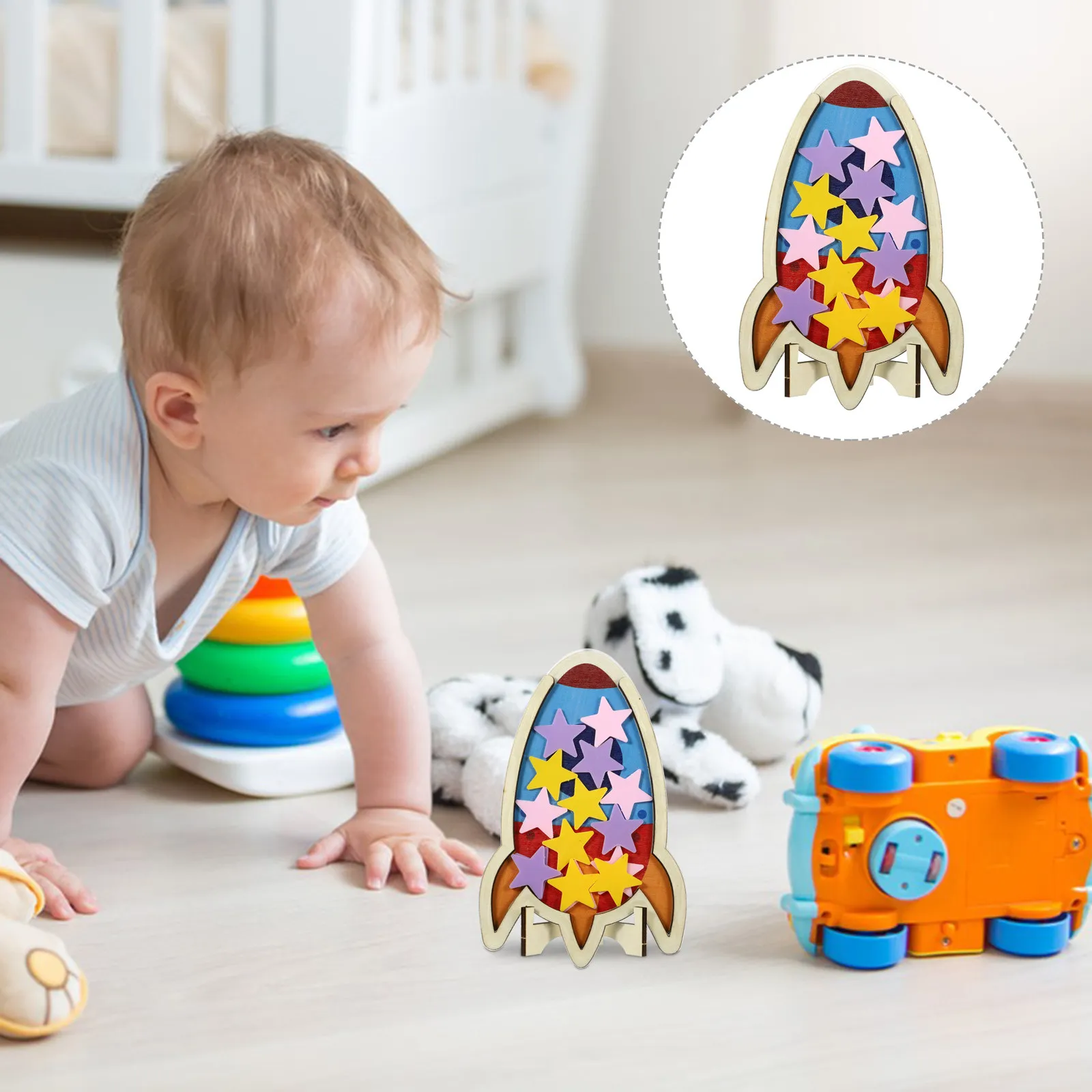 1Set Star Reward Jar Multipurpose Decorative Reward Jar for Classroom Kids Toddlers Positive Behavior Management Storage