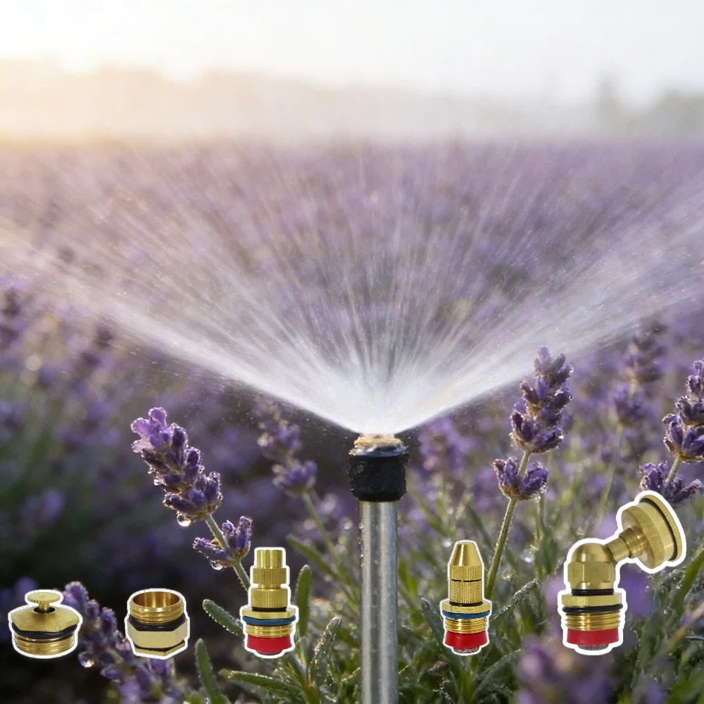 Adjustable Atomizing Nozzle with Filter, Corrosion-resistant Atomizing Nozzle for Greenhouse Seedling Cultivation/orchard/Garden