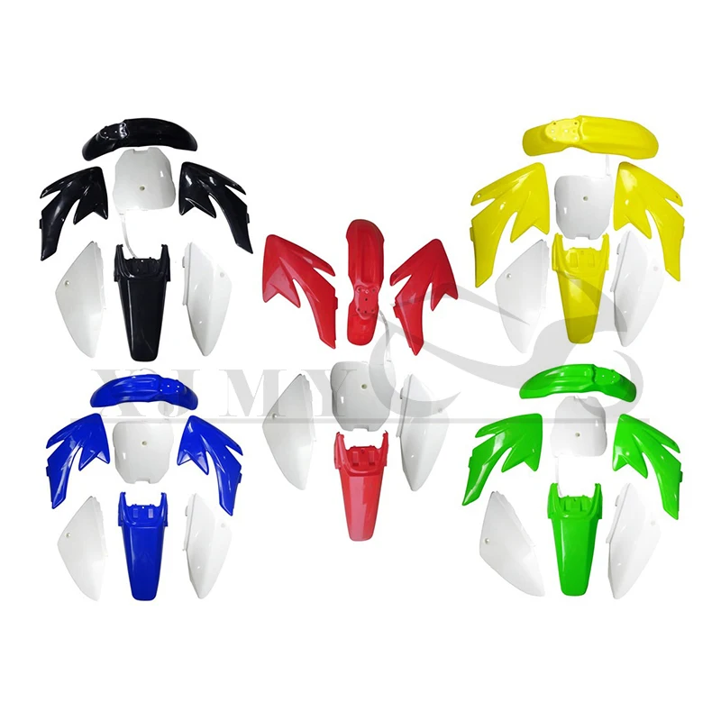 CRF 70 Plastic covers Fairing Kits CRF70 dirt Pit Bike Procket Bike Xmotos Baja DR50 49 50cc 70 90 110 Kayo HK 160