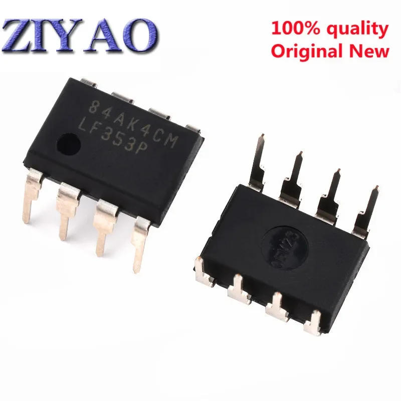 10PCS LF353P LF353 DIP-8 Dual Operational Amplifier IC