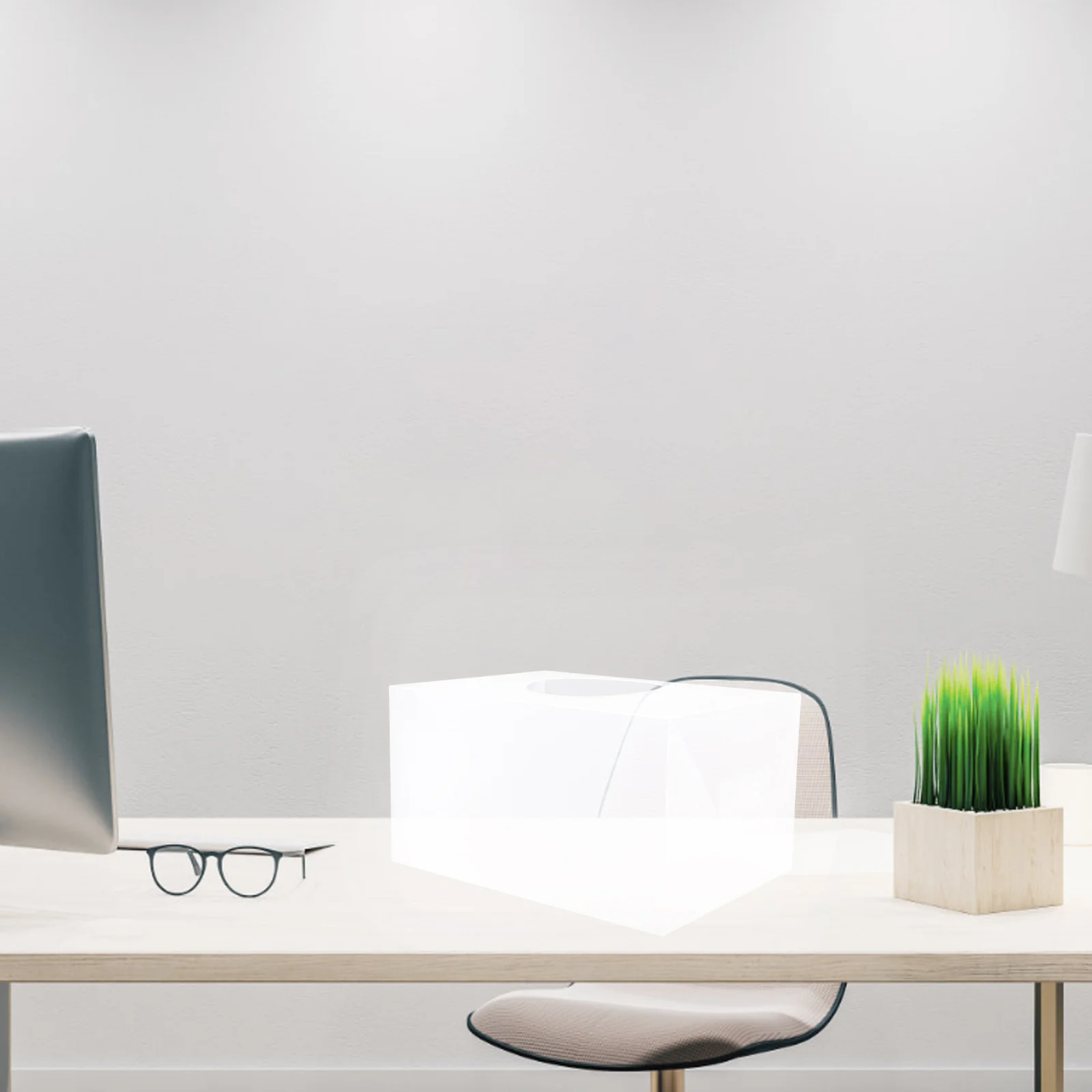 

Sturdy Raffle Box Square Multi-Function Lottery Container Pp Empty Storage Bin For Office Party Meeting Game Promotion