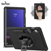 Kids Safe Shockproof PC + TPU Combo Hand Strap Stand Tablet Cover For Samsung Galaxy Tab S7 S8 S9 FE 2020 2022 2023 11 inch Case