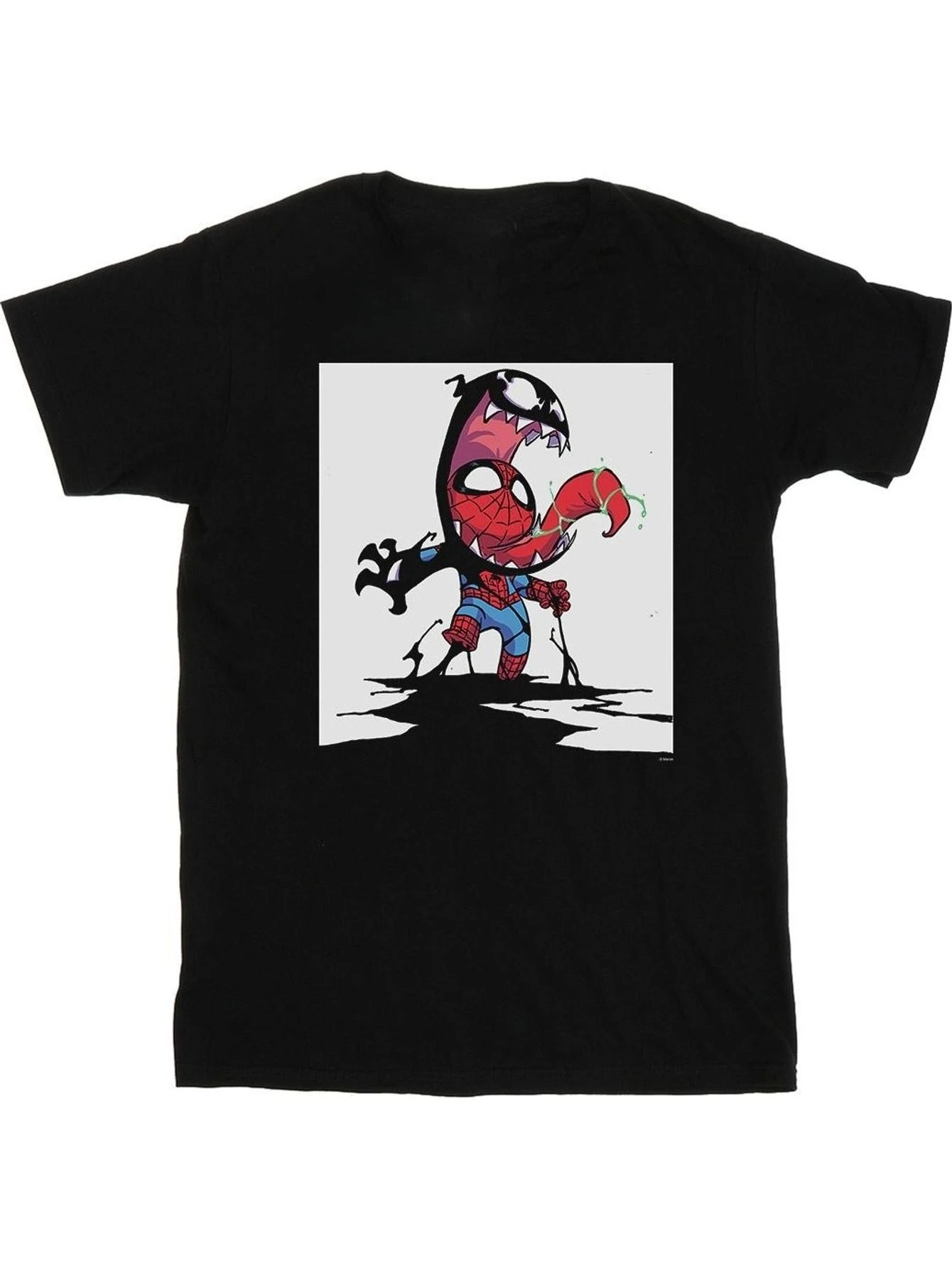 

Spider-Man Venom Marvel Boys Summer T-Shirt Men Kids Family Father and Son Casual Loose Oversized Girls Women Short Sleeve Top