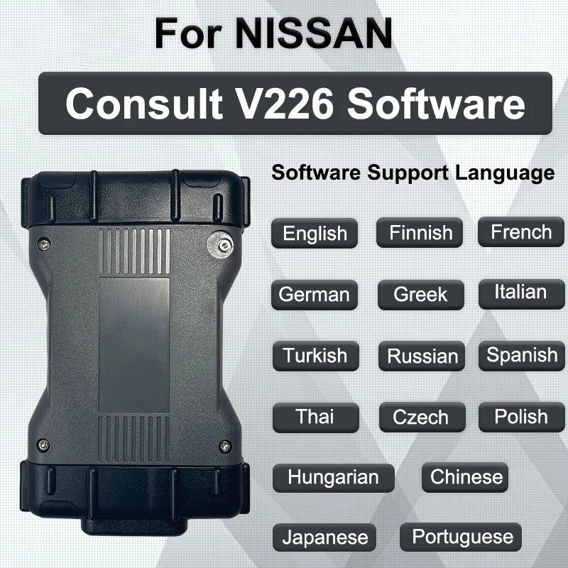 For Nissan Diagnostic Tool For GT-R-Nismo For Infiniti Consult V230.1 Software For Versa Clear Fault Codes