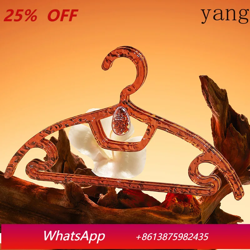 

LTT aromatherapy hanger seamless household light luxury bold water ripple clothing hanging support