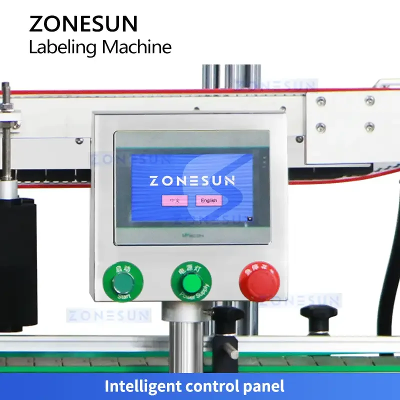 ZONESUN ZS-TB501 آلة وضع العلامات على الزوايا المربعة ذات الزوايا المربعة للعطور والعصير والويسكي #3