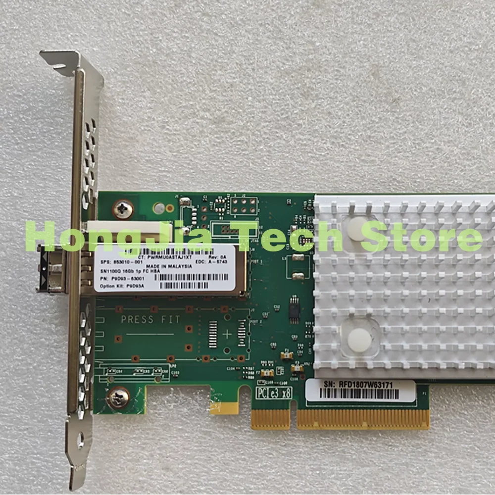 SN1100Q P9D93A 853010-001 16G single port HBA card fiber optic card QLE2690-HP