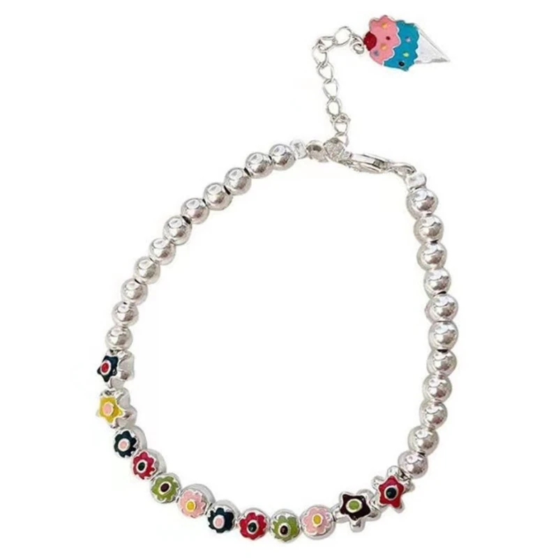 

Beaded Bracelet for Women Fine Jewelry Accessory Sweet & Hand Chain Bangle