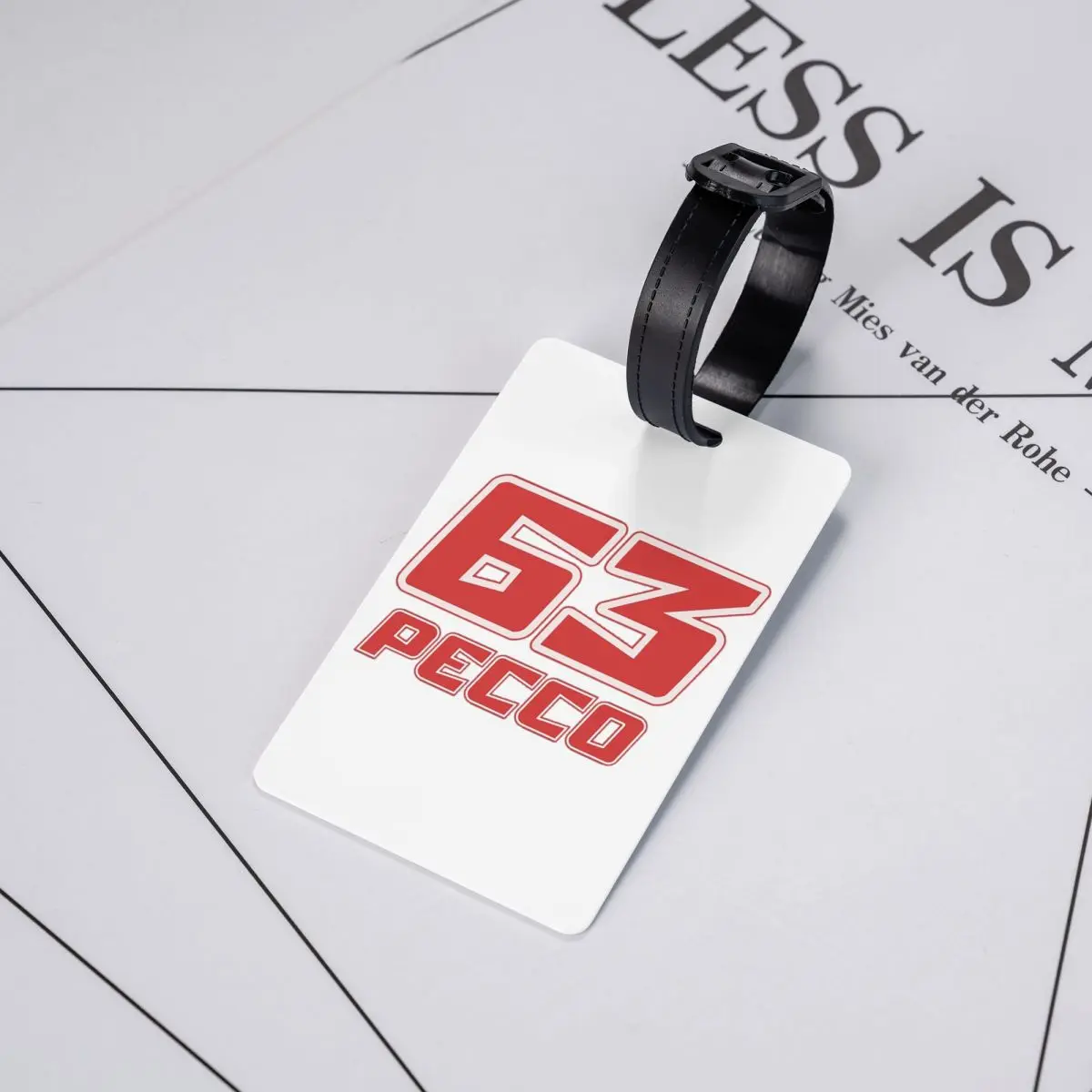 

Бирки для багажа Pecco Bagnaia 63: Аксессуары для чемоданов, этикетки для путешествий, держатели для багажных бирок, идентификационные бирки с именем и адресом