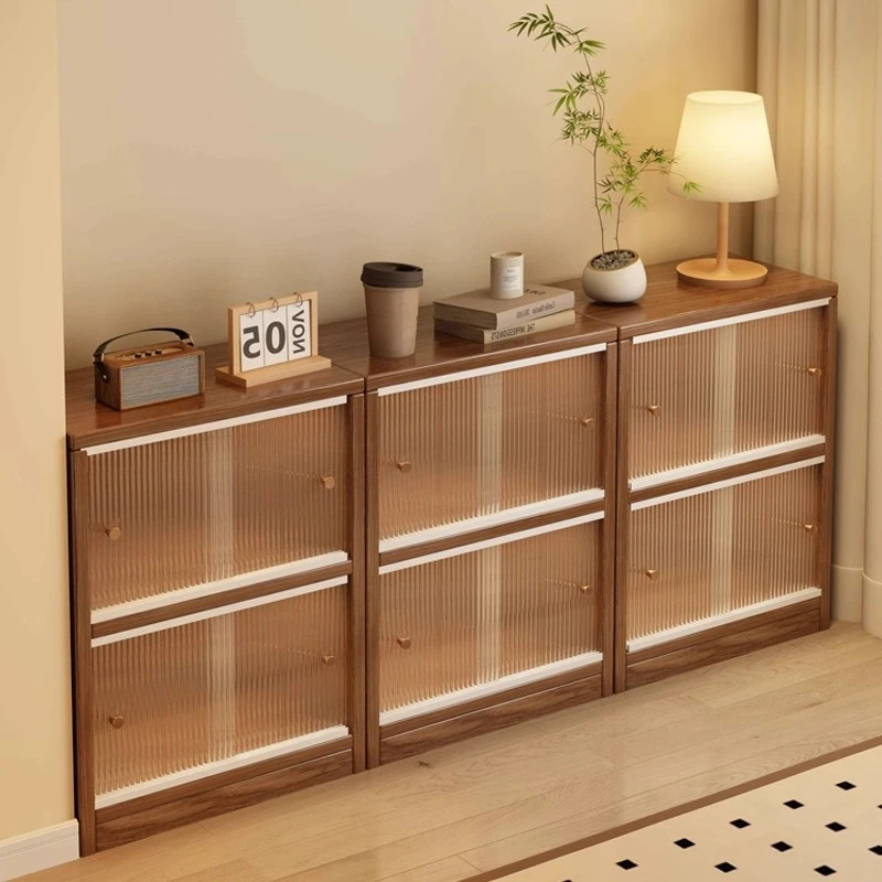 

Storage cabinet combination locker bay window living room low integrated