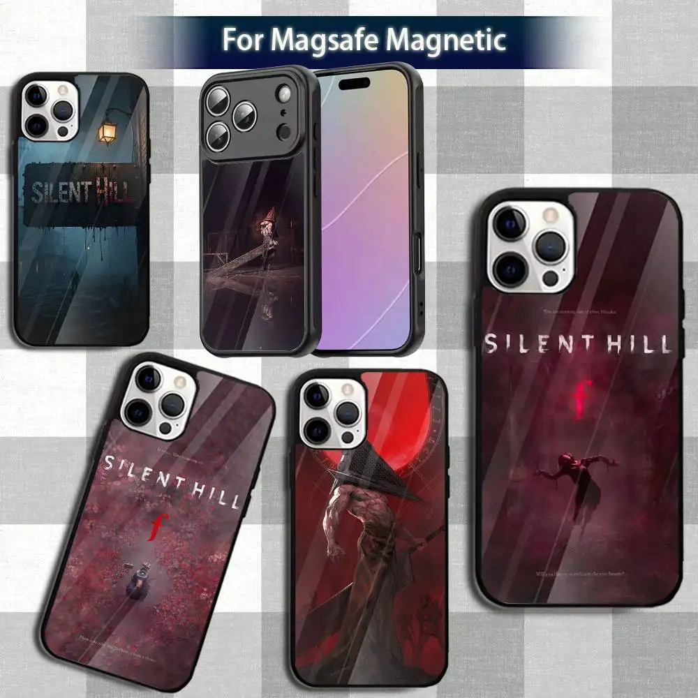 

The SilentsS Hill-ES Phone Case For iPhone 13,12,15,17,11,16,14,Pro,Max,Plus,Mini,Magsafe,Magnetic Wireless Charging Case