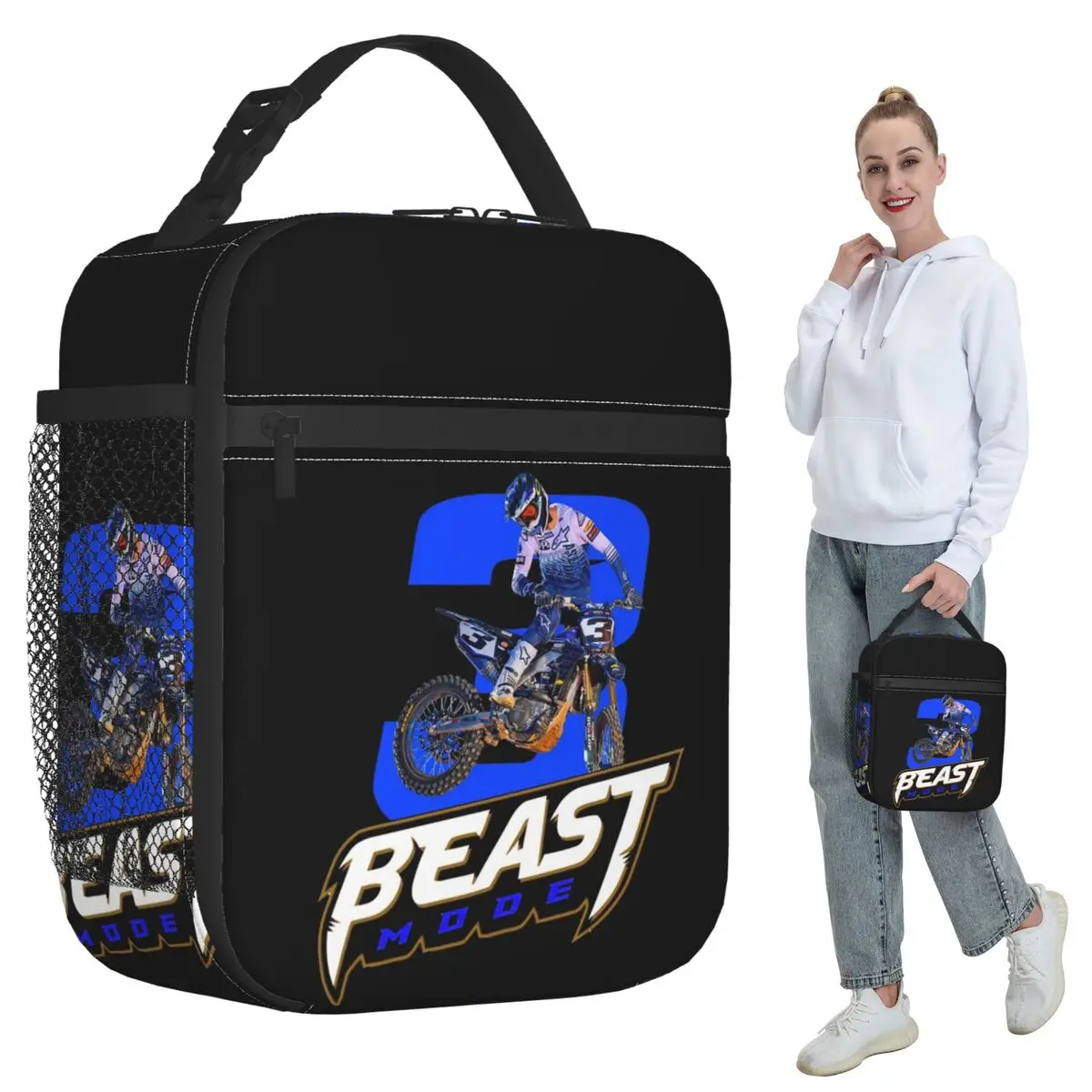 

Термосумка для обедов Eli Tomac ET3 для детей, школьная термосумка-холодильник, герметичный контейнер для еды