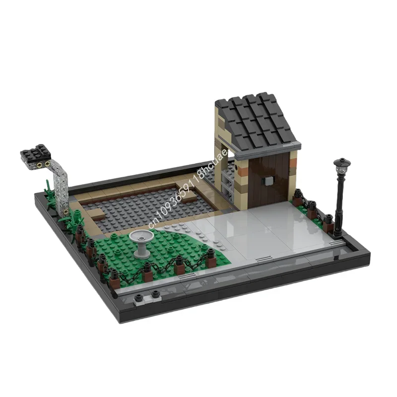 388pcs MOC 4 Privet Drive Scenery Harry Pottered Model Building Blocks Assemble DIY Toy Idea Education Festival Gifts Brick view 4