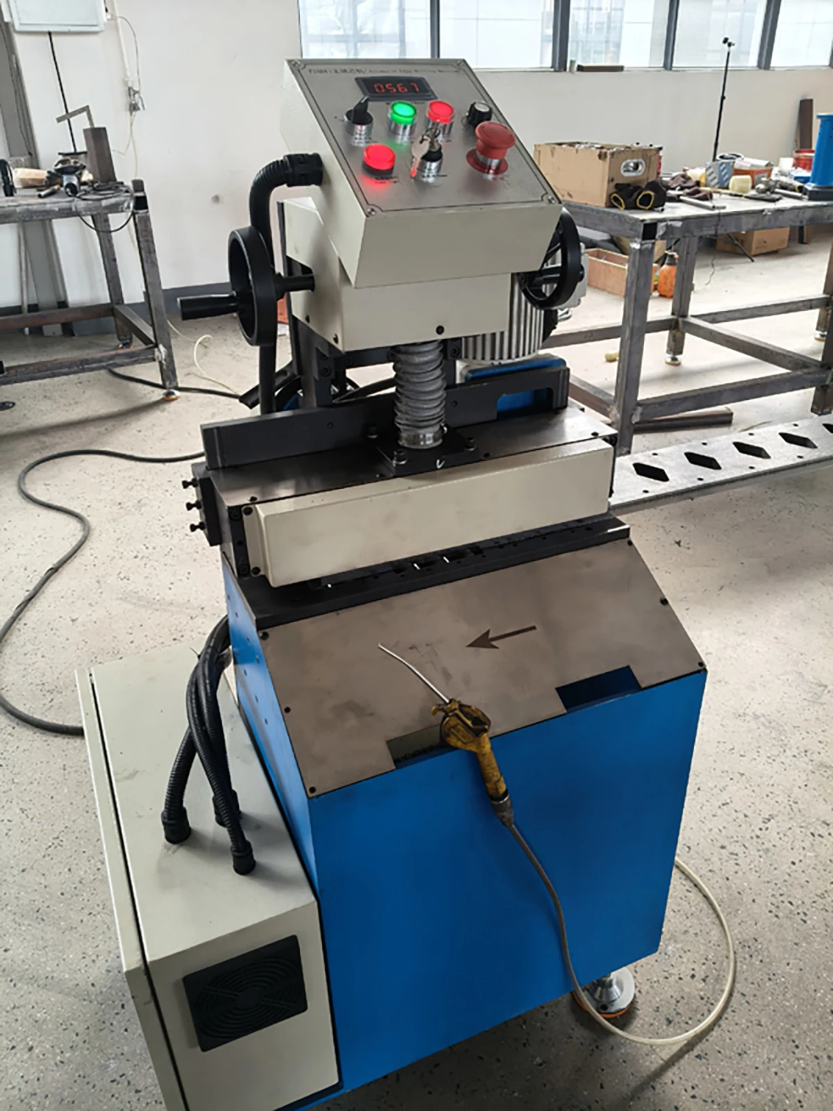 BC-40 Automatic Plate Beveling Machine for Construction Cold Working Spark Table Steel Plate Milling Machine Automatic Feeding