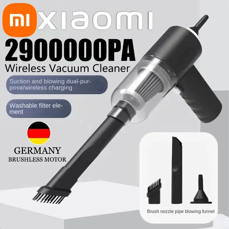 Xiaomi 2900000PA Vacuum Cleaner Mop 2 In 1 120W Wireless High Power Dry And Wet Dual Portable Household Charging Vacuum Cleaner