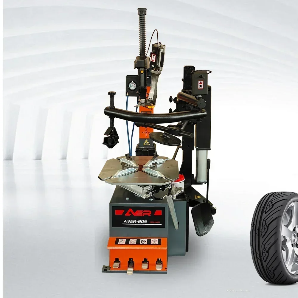 automatic tire changer with back titling column tyre changing machine tire service machine