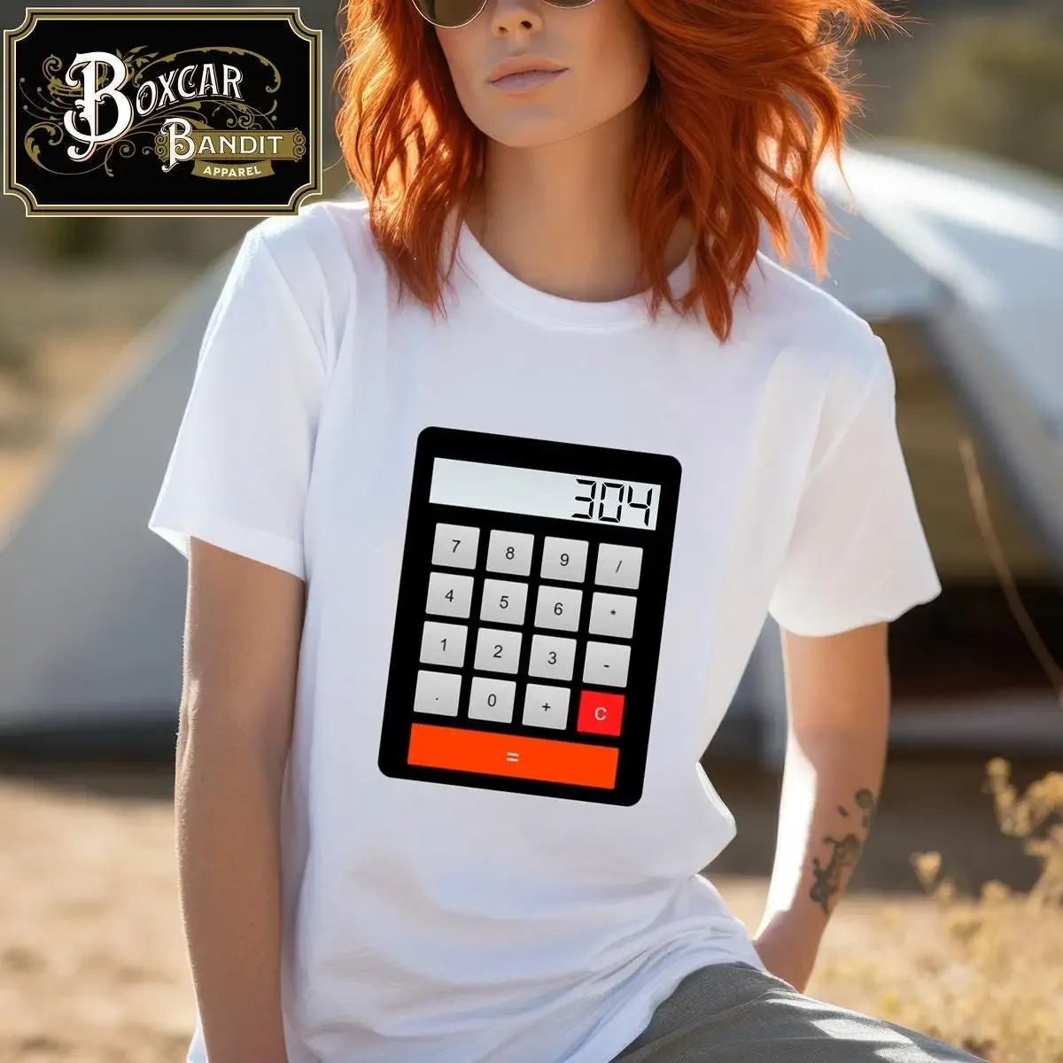 304 Calculator Funny shirt classic tee