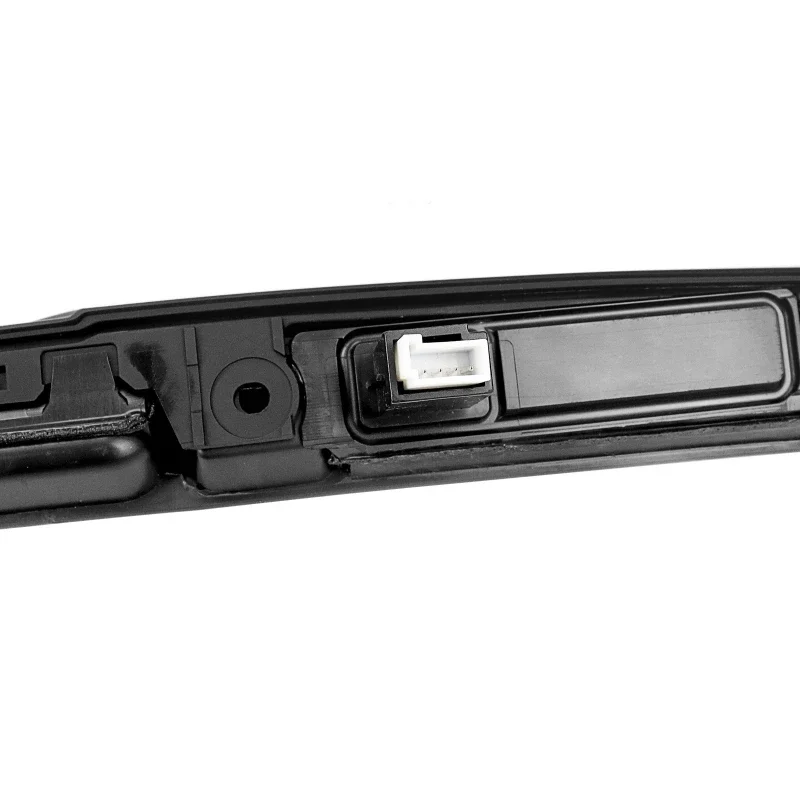 Interruptor de puerta trasera de maletero con luz LED, empuñadura de manija trasera de tapa de maletero con botón de llave para BMW X5 E53 2001-2006