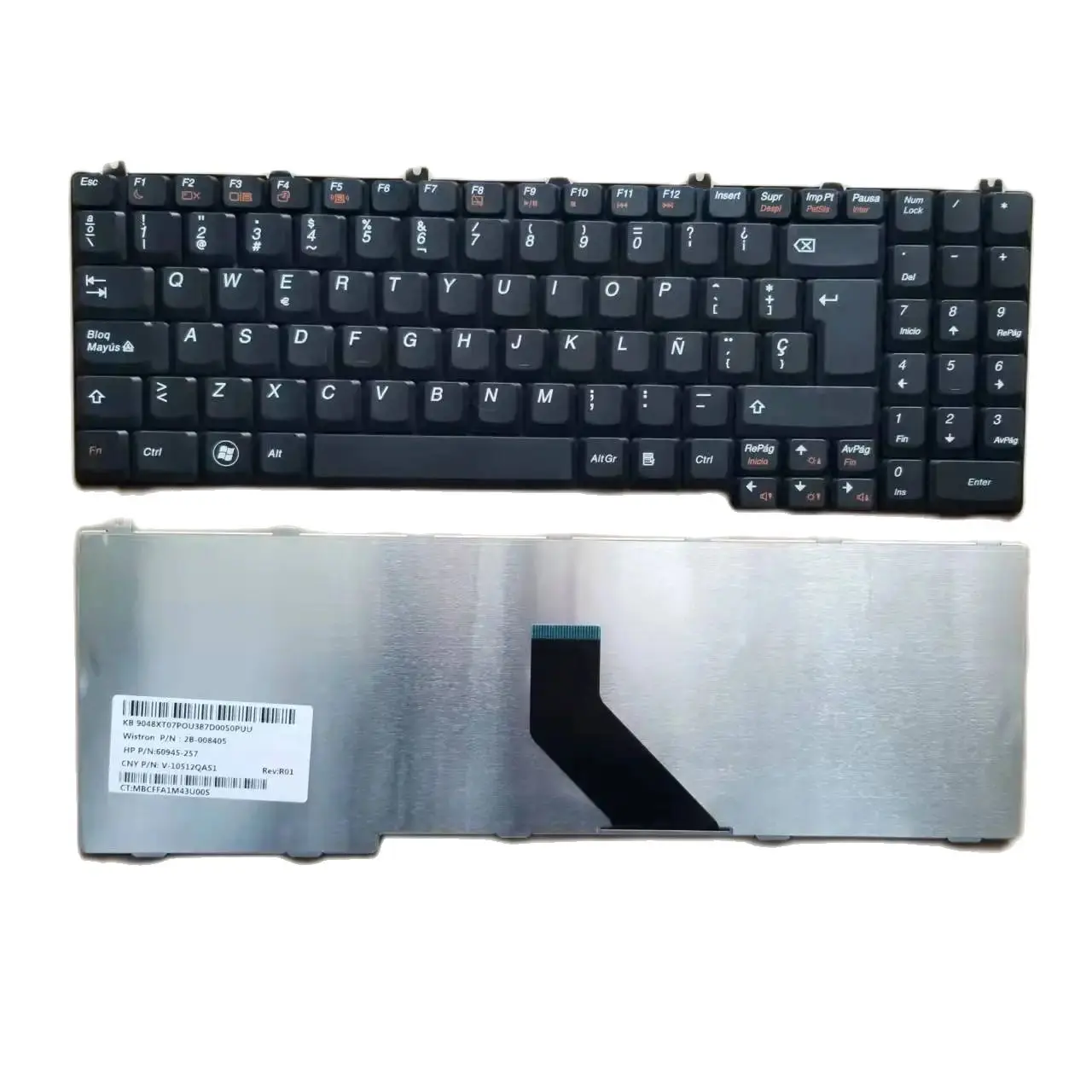 New SP Spanish Keyboard For Lenovo IdeaPad B550 B560 V560 G550 G550a G550m G555 G555a Black