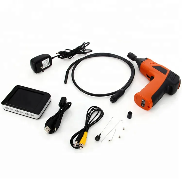 BJ-8803AL 9mm Camera Diameter And 3.5" Color TFT LCD Recordable Wireless Receiving Monitor Inspection Endoscope