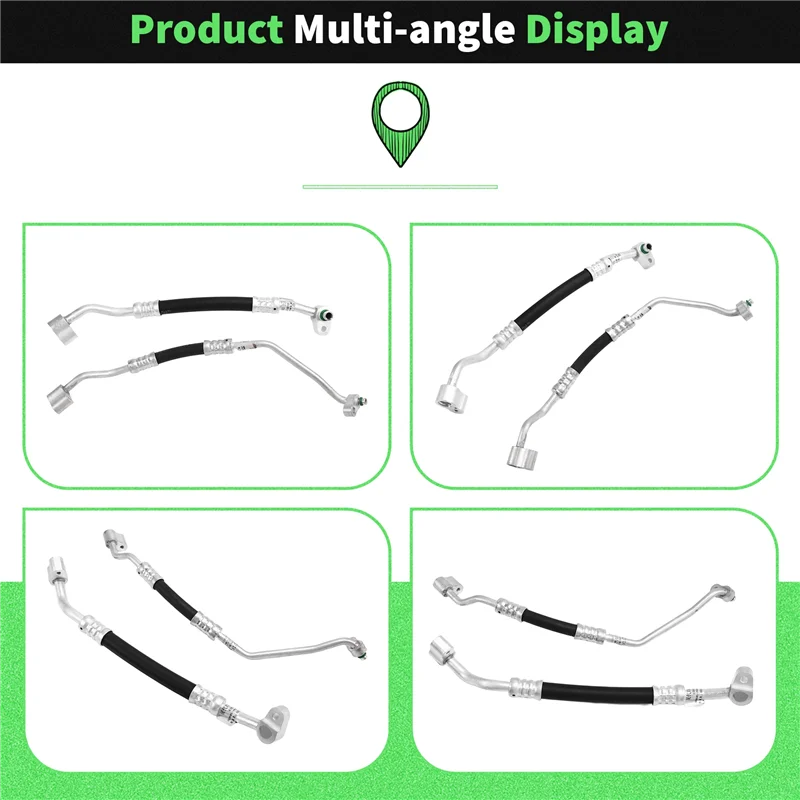 

977612W500 Автомобильный конденсатор переменного тока с передней трубкой кондиционера 977612W501 для Hyundai Santa Fe 2.4L 2013-2018