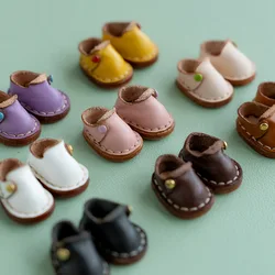 New Handmade Ob11 Doll Casual Shoes Doll Cowhide Mini Shoes For Obitsu11,P9, Gsc, Ymy, Ddf, Nendoroids, 1/12 Bjd Doll
