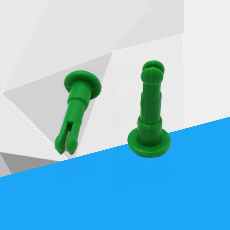 زوج من البلاستيك الأبيض لراحة الجبين ملحق مسند الجبين ورقة تحديد قضيب مقياس انكسار العيون مشبك ورق دبوس تثبيت دبوس