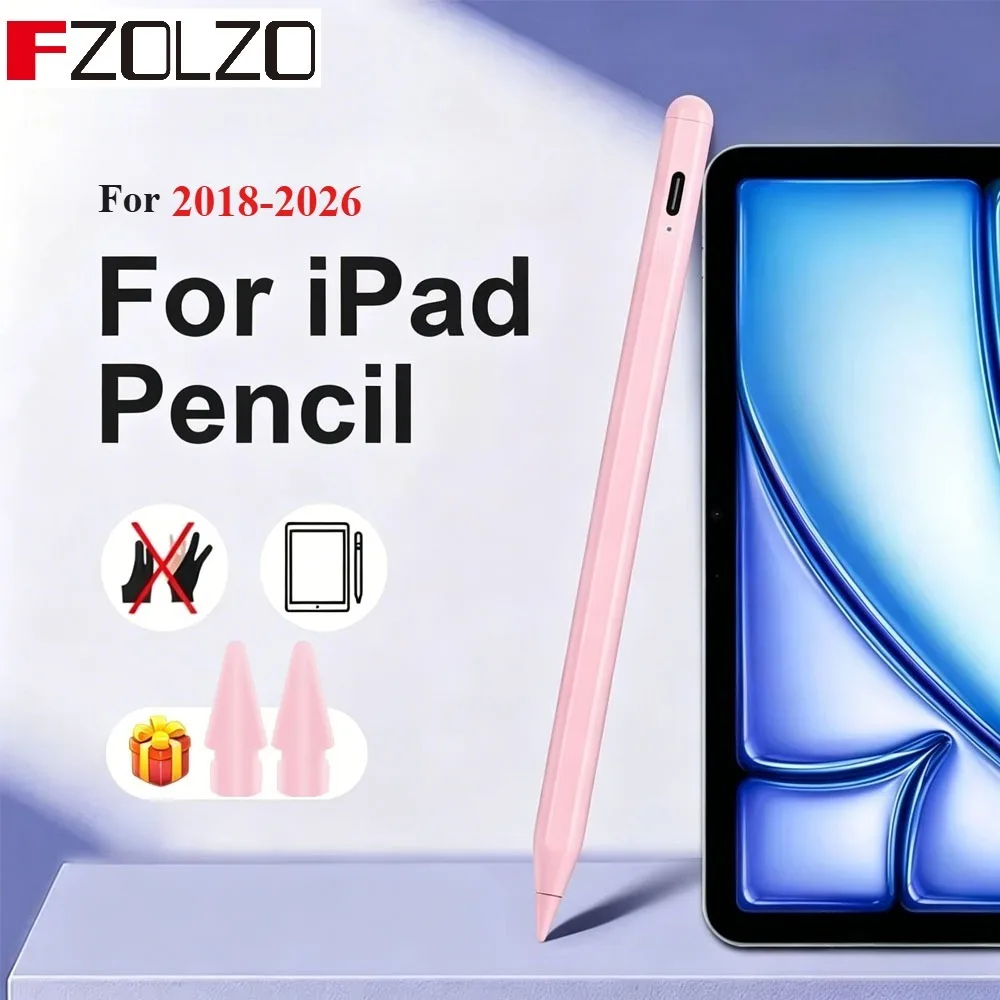 Stylus Pen for iPad 10th-11th，Type-c Charging Pencil for ipad with 2018-2026 iPad 6/7/8/9/10/11(A16), AirM2/M3，Pro 11