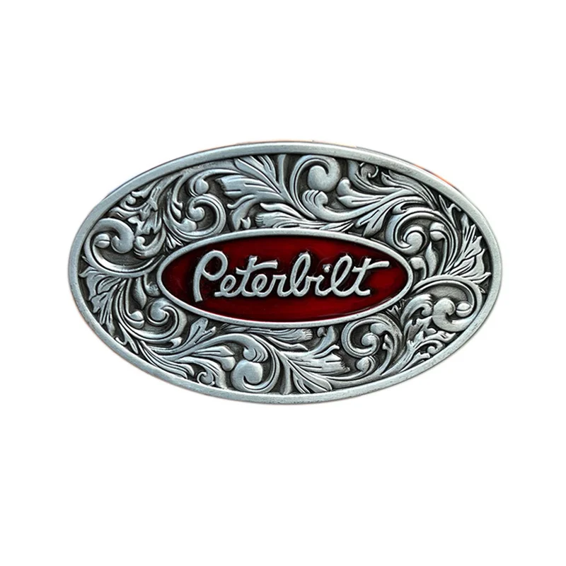 

Pete Calter trucker belt buckle Western style