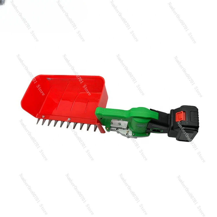 Portable battery operated electric tea plucker handheld tea leaf picking machine tea harvester without brush