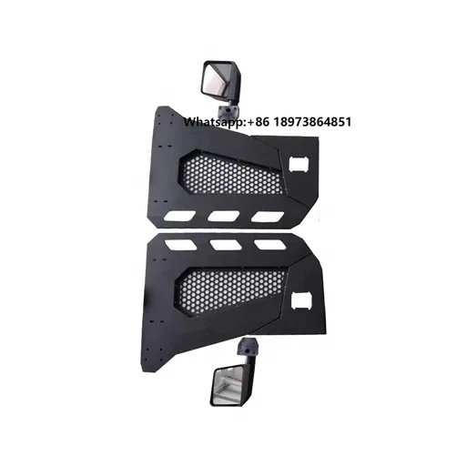 

Auto Parts Exterior Accessories Half Doors Renegade 2 Door With Side Mirror for jeep wrangler JL & Gladiator 2018+