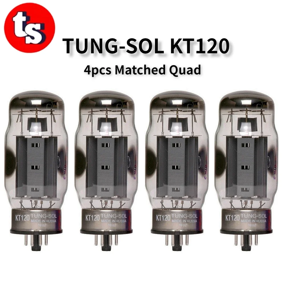 

TUNG-SOL KT120 Vacuum Tube HIFI Audio Valve Upgrade KT88 6550 KT100 Electronic Tube Amplifier Kit Diy Matched Quad