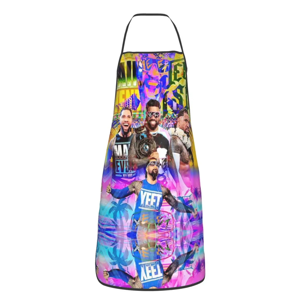 

Фартук унисекс Yeet Jey Uso на тему кухни шеф-повара для приготовления пищи и выпечки, женский и мужской столбийер, кухня для садоводства