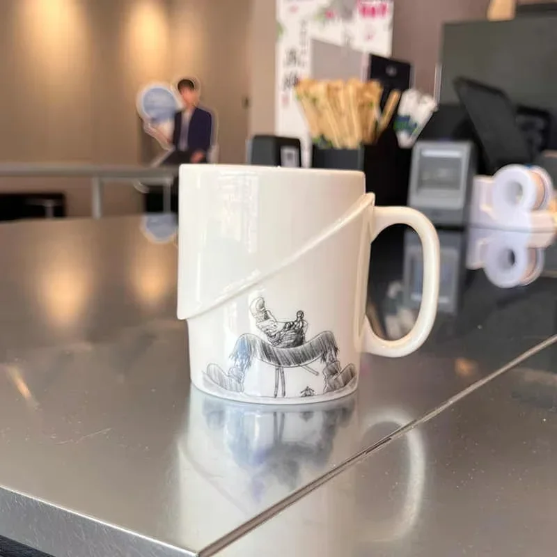 2025 الأنساب الروحية لقطعة واحدة وتقدير الغلاف الفني لأغنية أسد سورون: هدية عيد الميلاد مع كوب #5