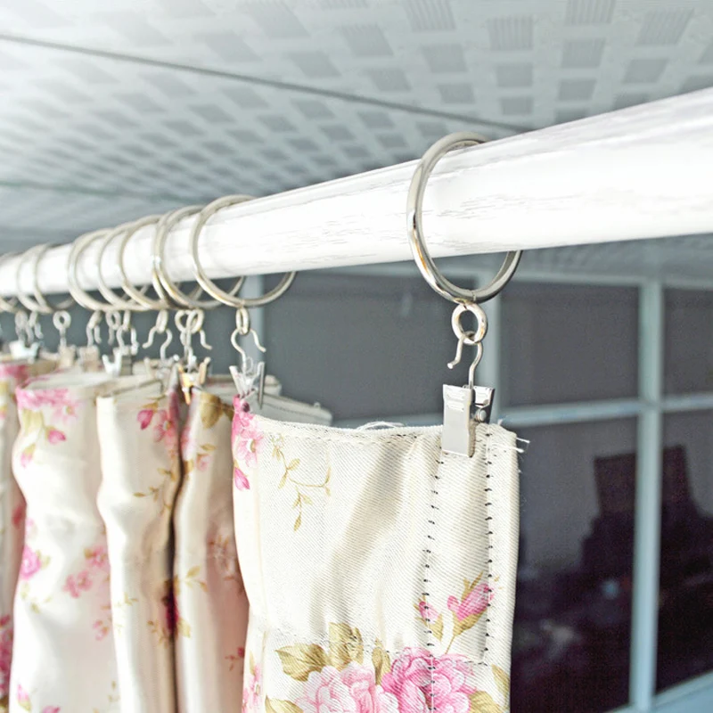 Curtain Clip Hooks Clip Length: 18.3mm Clip Wide: 9mm High Quality Drapery 20 Pcs Curtain Heavy Duty Accessories
