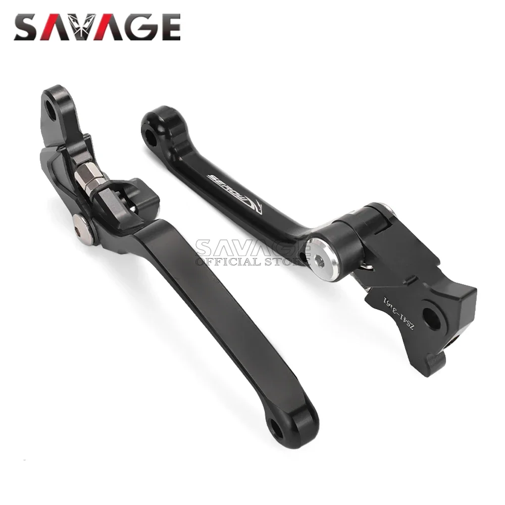 Pivot Brake Clutch Levers For YAMAHA XT250 XT225 XT 225/250 SEROW 1995-2024 Motorcycle Dirt Pit Bike Handles Logo SEROW Off-Road