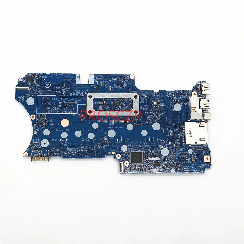 L72535-001 L72535-601 Материнская плата для ноутбука HP X360 14-CD, материнская плата 18702-1 448.0E814.0011 с процессором SRGKY I5-10210U, 100% тестирование