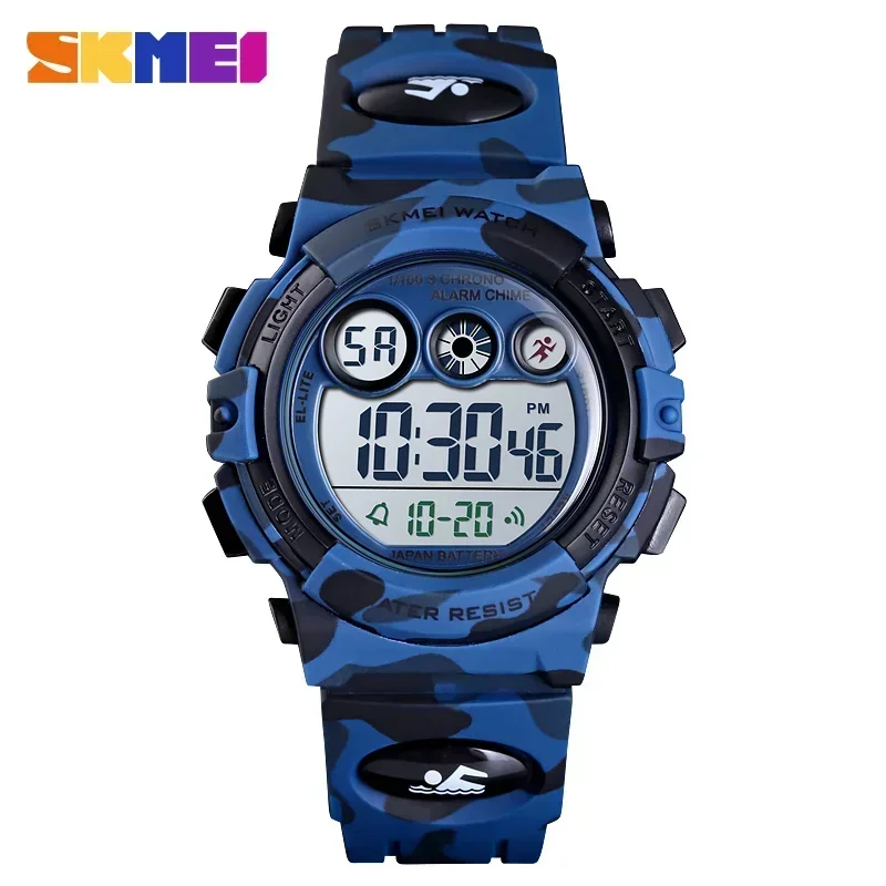 SKMEI Shockproof Digital Watch for Children Waterproof Sports Electronic Wristwatches Kids Boy Clock Reloj Para Niñas 1547